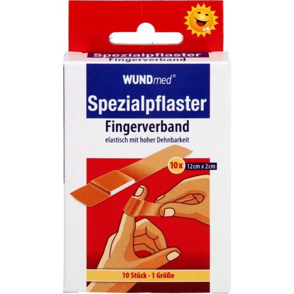 FINGERVERBAND Spezialpflaster 2x12 cm 10 St.