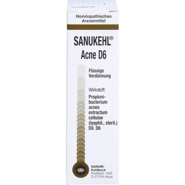 SANUKEHL Acne D 6 Tropfen 10 ml