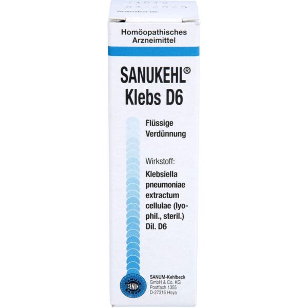 SANUKEHL Klebs D 6 Tropfen 10 ml