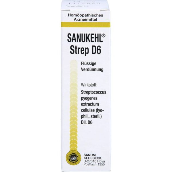 SANUKEHL Strep D 6 Tropfen 10 ml