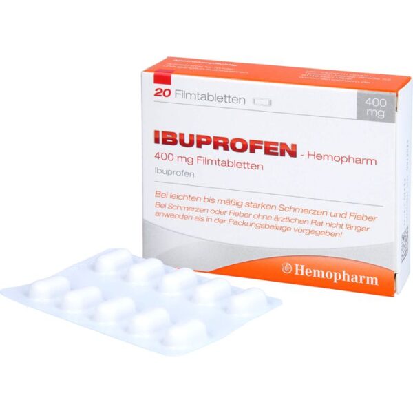 IBUPROFEN Hemopharm 400 mg Filmtabletten 20 St.