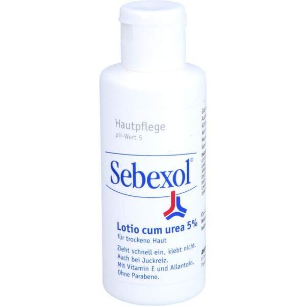 SEBEXOL Lotio cum urea 5% 50 ml