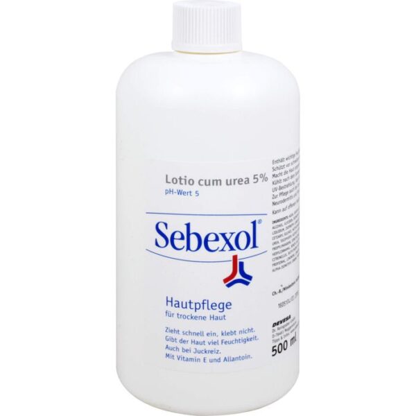 SEBEXOL Lotio cum urea 5% 500 ml