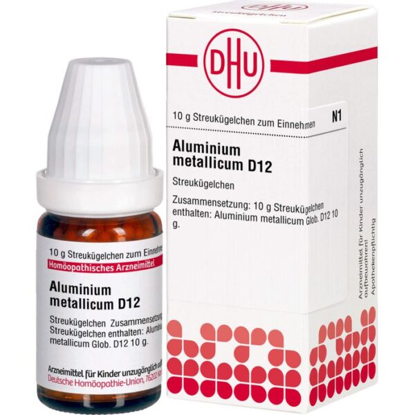 ALUMINIUM METALLICUM D 12 Globuli 10 g