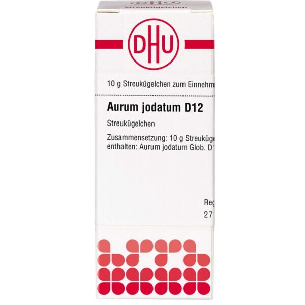 AURUM JODATUM D 12 Globuli 10 g