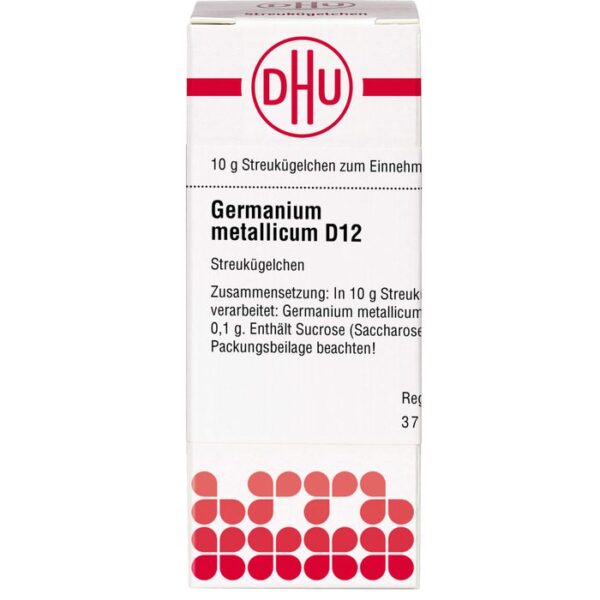 GERMANIUM METALLICUM D 12 Globuli 10 g