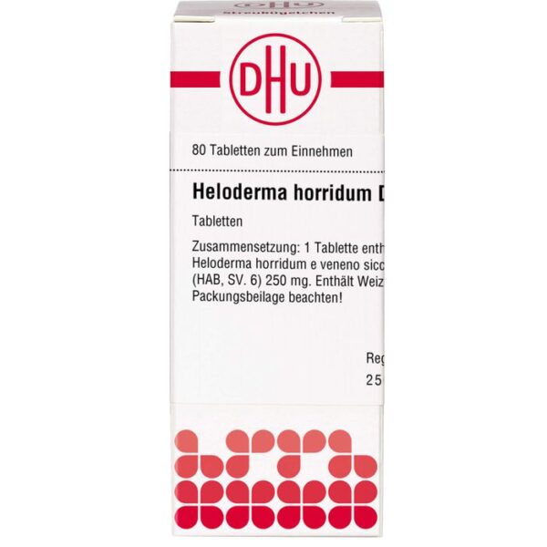 HELODERMA horridum D 12 Tabletten 80 St.