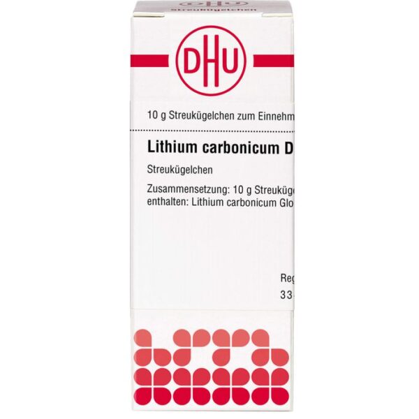 LITHIUM CARBONICUM D 12 Globuli 10 g