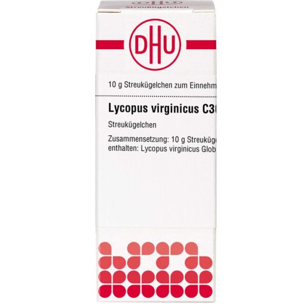 LYCOPUS VIRGINICUS C 30 Globuli 10 g