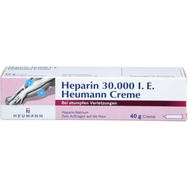 HEPARIN 30.000 Heumann Creme 40 g