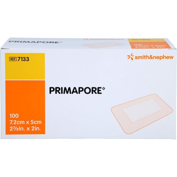 PRIMAPORE 5x7,5 cm Wundverband steril 100 St.