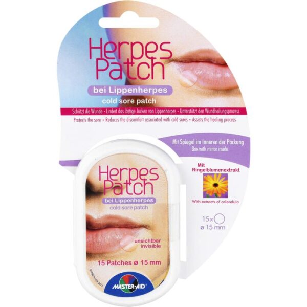 HERPES PATCH bei Lippenherpes 15 mm 15 St.