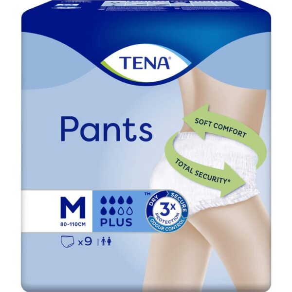 TENA PANTS Plus M bei Inkontinenz 9 St.