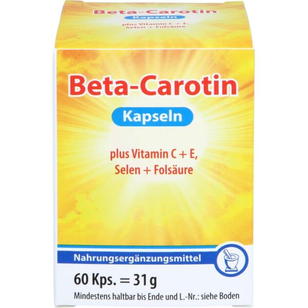 BETA CAROTIN KAPSELN+Vitamin C+E 60 St.