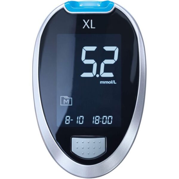 GLUCOCHECK XL Blutzuckermessgerät Set mmol/l 1 St.