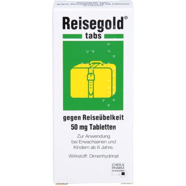 REISEGOLD Tabs gegen Reiseübelkeit 10 St.