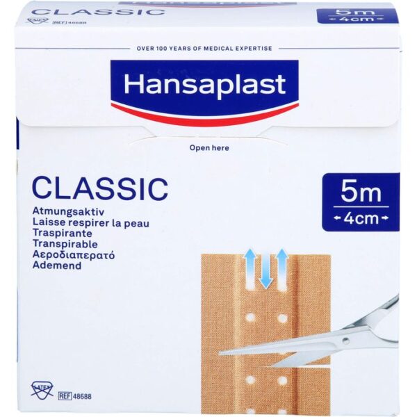 HANSAPLAST Classic Pflaster 4 cmx5 m 1 St.