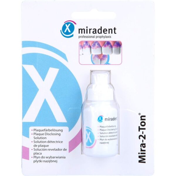 MIRA 2 Ton Plaqueeinfärbung Lösung 10 ml