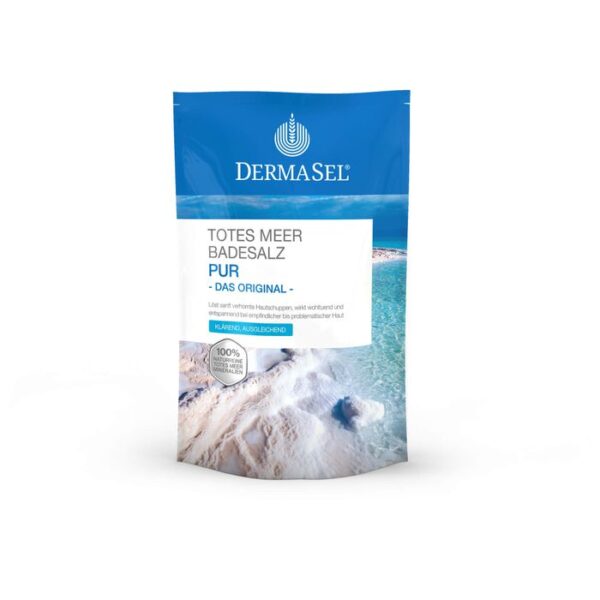 DERMASEL Totes Meer Badesalz Pur 500 g