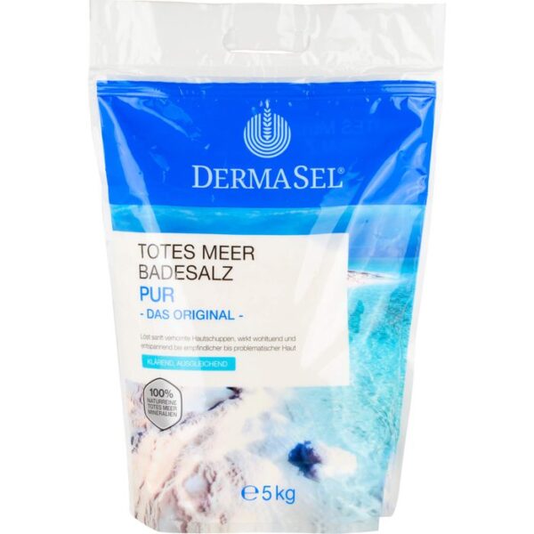 DERMASEL Totes Meer Badesalz Pur 5 kg