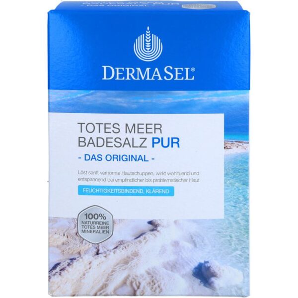 DERMASEL Totes Meer Badesalz Pur 1,5 kg