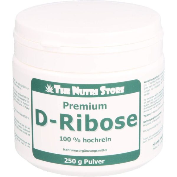 D-RIBOSE 100% hochrein Pulver 250 g