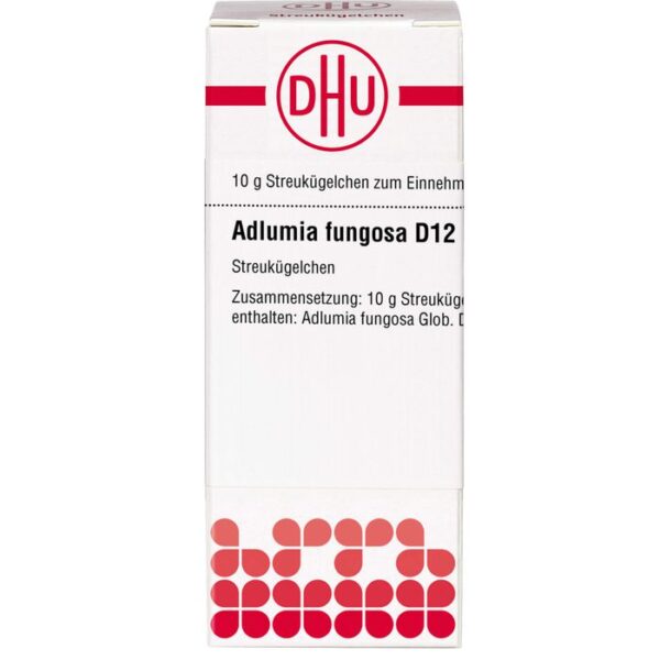 ADLUMIA fungosa D 12 Globuli 10 g