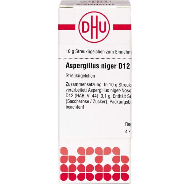 ASPERGILLUS NIGER D 12 Globuli 10 g