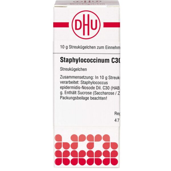 STAPHYLOCOCCINUM C 30 Globuli 10 g