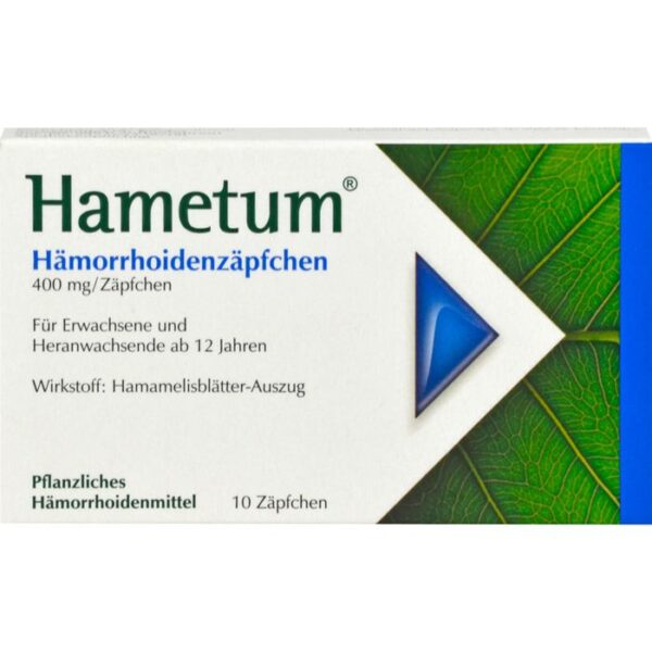 HAMETUM Hämorrhoiden Zäpfchen 10 St.