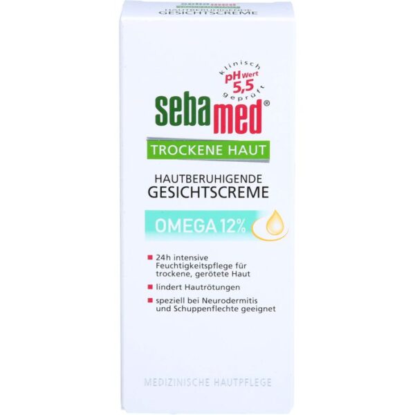 SEBAMED Trockene Haut Omega 12% Gesichtscreme 50 ml