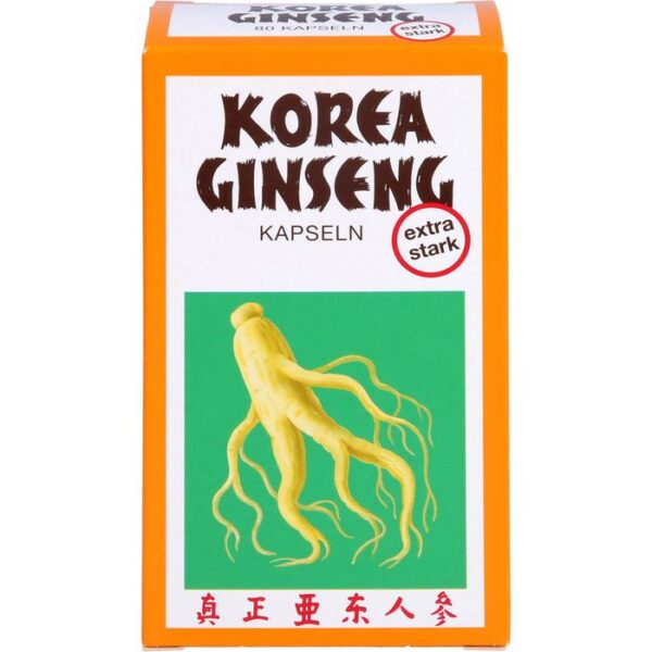 KOREA GINSENG extra stark Kapseln 80 St.