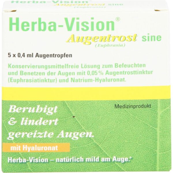 HERBA-VISION Augentrost sine Augentropfen 2 ml