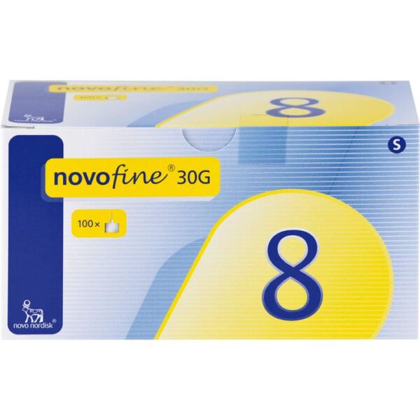 NOVOFINE Nadeln 30 G 8 mm 100 St.