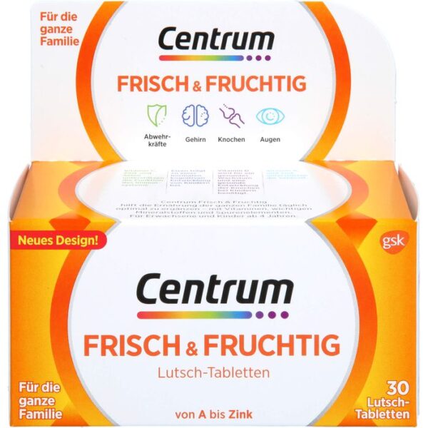 CENTRUM frisch & fruchtig Lutschtabletten 30 St.