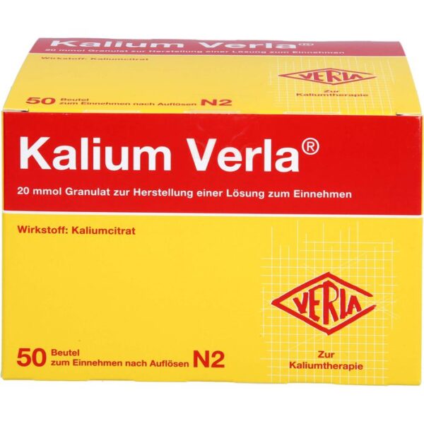 KALIUM VERLA Granulat Btl. 50 St.