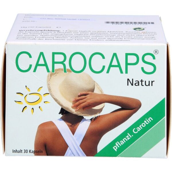 CAROCAPS 50 Natur Kapseln 30 St.