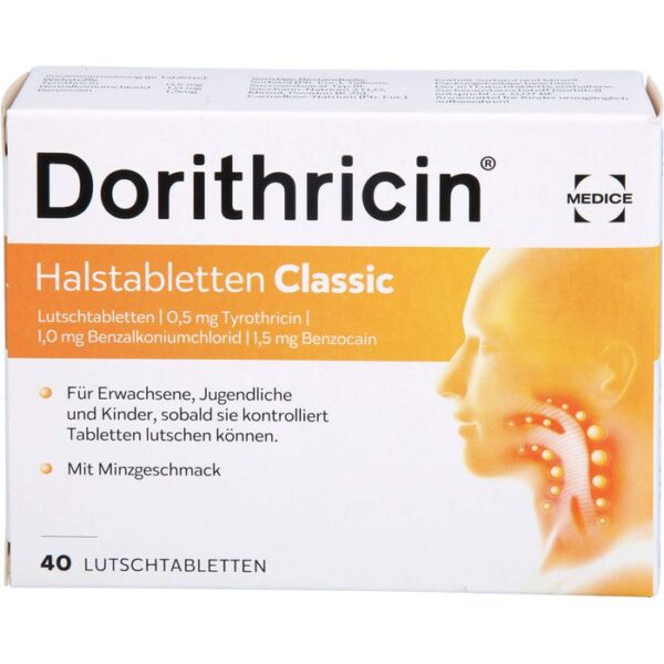 DORITHRICIN Halstabletten Classic 40 St.