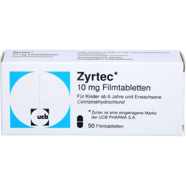 ZYRTEC 10 mg Filmtabletten 50 St.