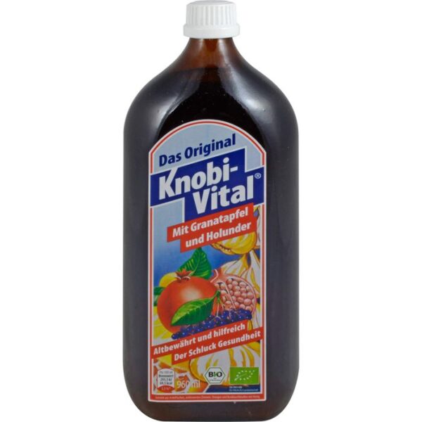 KNOBIVITAL mit Granatapfel und Holunder Bio 960 ml