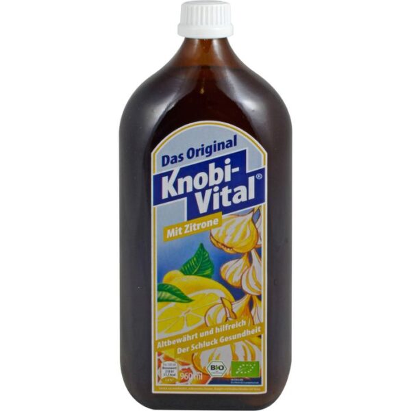 KNOBIVITAL mit Zitrone Bio 960 ml