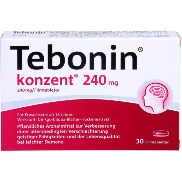 TEBONIN konzent 240 mg Filmtabletten 30 St.