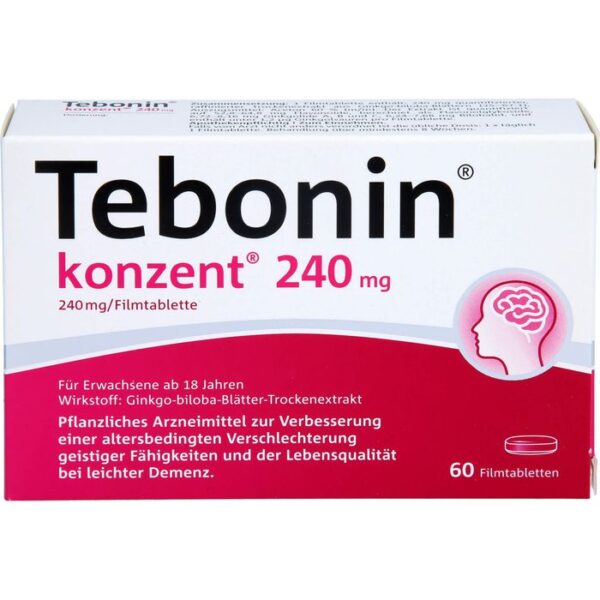 TEBONIN konzent 240 mg Filmtabletten 60 St.