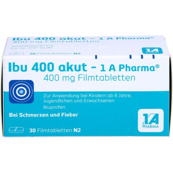 IBU 400 akut-1A Pharma Filmtabletten 30 St.