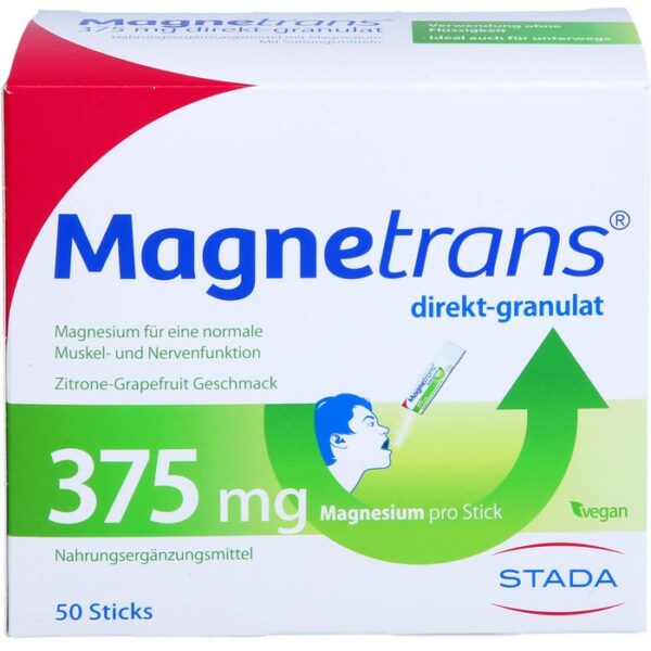 MAGNETRANS direkt 375 mg Granulat 50 St.