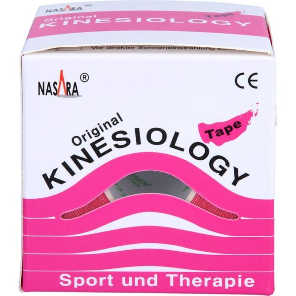 KINESIOLOGIE Tape 5 cmx5 m pink 1 St.