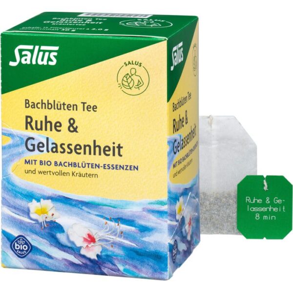 BACHBLÜTEN TEE Ruhe & Gelassenheit Bio Salus Fbtl. 15 St.