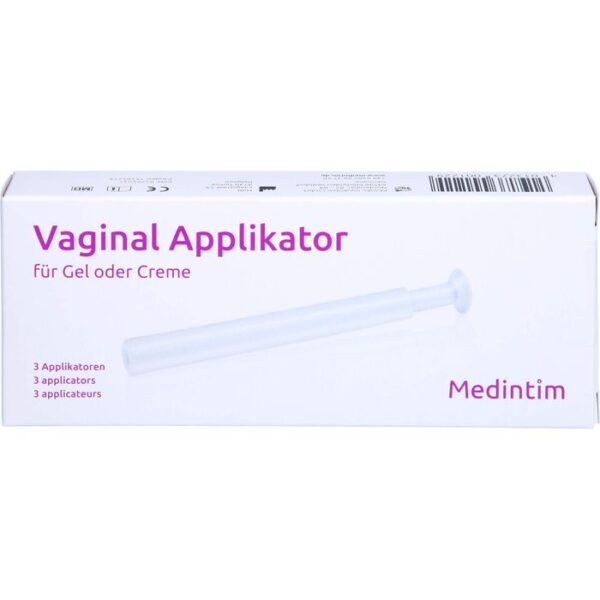 VAGINAL APPLIKATOR für Gel/Creme 3 St.