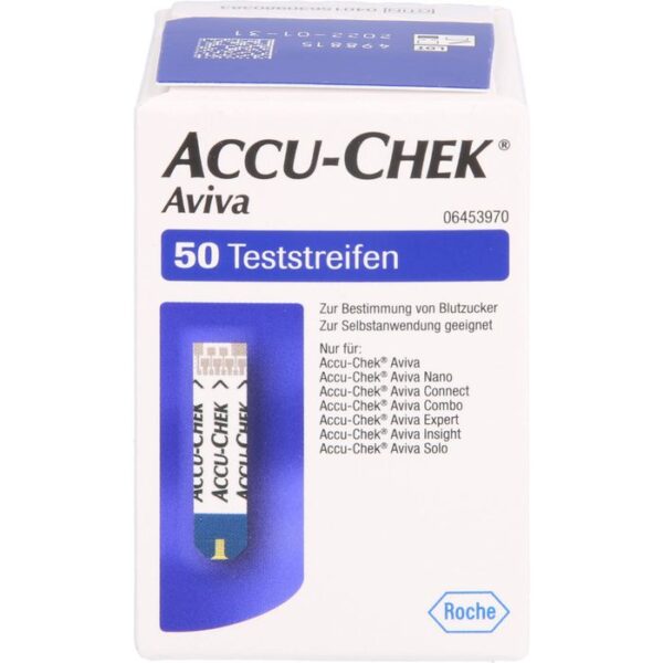 ACCU-CHEK Aviva Teststreifen Plasma II 50 St.