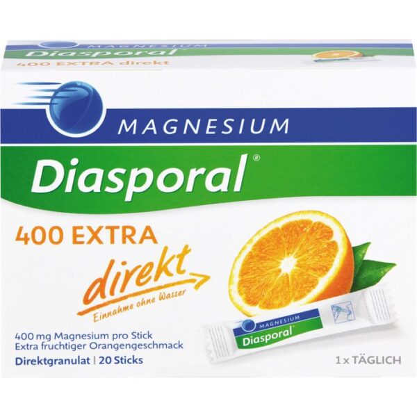 MAGNESIUM DIASPORAL 400 Extra direkt Granulat 20 St.